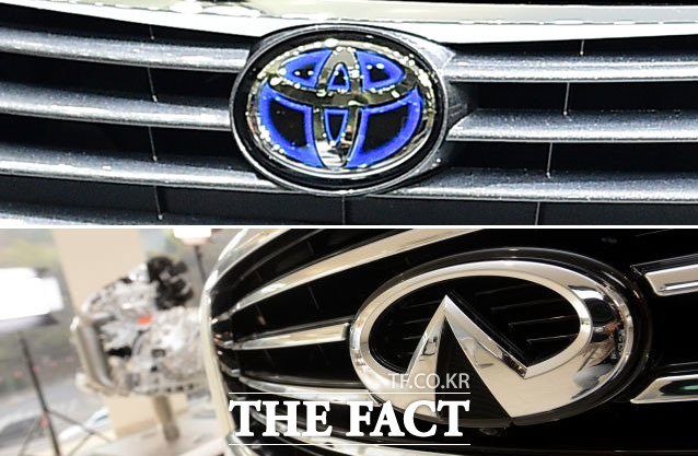 토요타의 지난달 등록대수는 374대로 전달 대비 31.0% 감소했고, 인피니티는 지난달 48대 판매하는데 그쳤다. /더팩트 DB