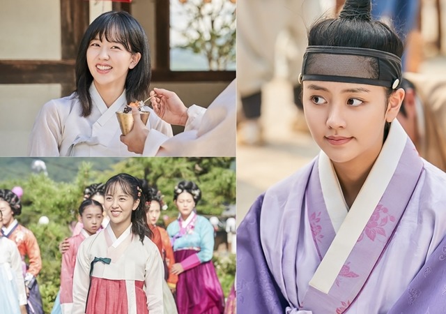 KBS2 조선로코-녹두전에서 김소현은 남장 연기를 보여줬다. /KBS 제공