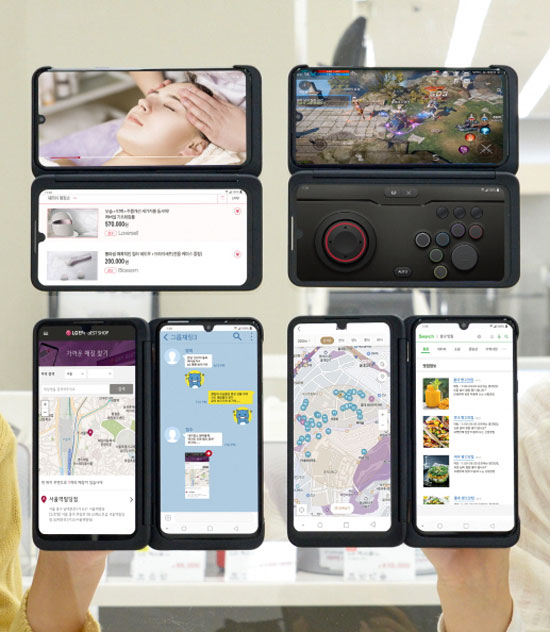 LG전자는 듀얼 스크린 기능이 한층 강화된 만큼 V50S 씽큐가 전작의 인기를 이어갈 수 있을 것으로 기대하고 있다. /LG전자 제공