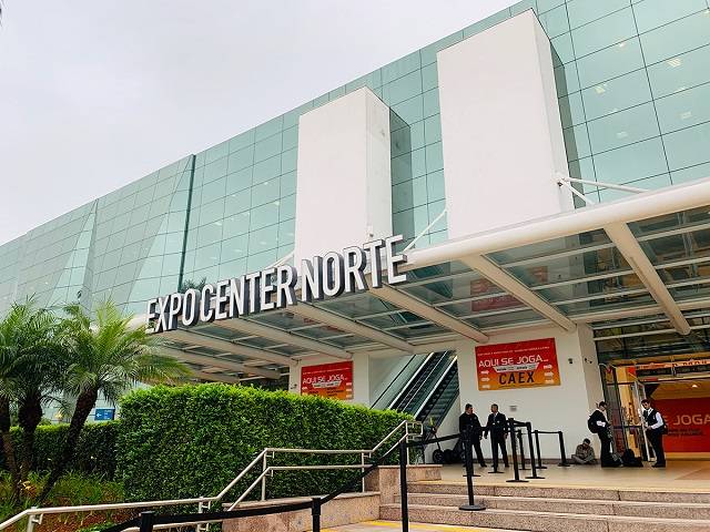 CFS 인비테이셔널 브라질 2019가 열리는 브라질 상파울루 엑스포 센터 노르테 모습 /스마일게이트 제공