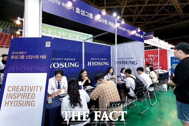 효성그룹이 올해 하반기 주요 계열사에서 500여 명을 신규 채용하는 등 우수 인재 확보에 집중하고 있다. /효성그룹 제공