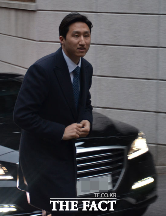 정기선 부사장이 이끄는 현대글로벌서비스는 지난 2분기 그룹 내 유일하게 실적 개선에 성공했다. 사진은 정기선 부사장. /더팩트 DB