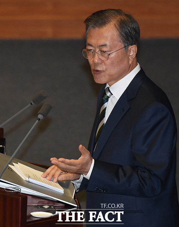 검찰개혁과 공수처 설치 관련 발언하는 문재인 대통령