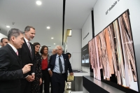  스페인 국왕, 국내 최대 융복합 연구단지 LG사이언스파크 방문