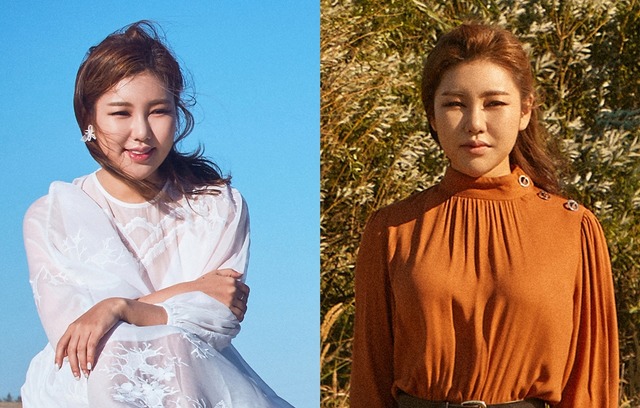 송가인은 오는 4일 첫 정규앨범 가인(佳人)을 발표한다. /포켓돌스튜디오 제공