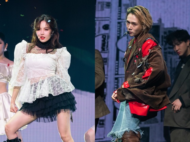 현아와 던은 각자의 무대를 완벽하게 소화했다. /피네이션 제공