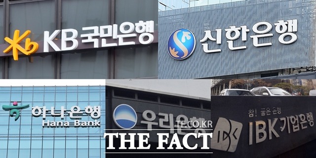 6일 금융권에 따르면 은행업종 주가가 지지부진한 흐름을 이어가고 있다. /더팩트 DB