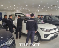  '코란도 고객 불만은요?' 쌍용차 품질 혁신 노사 TFT 대리점 뛴다