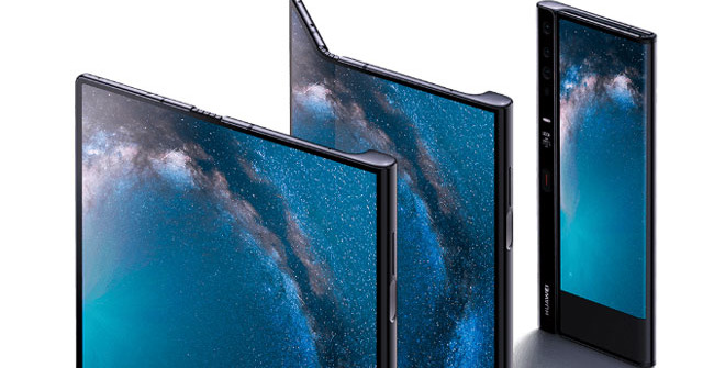 화웨이가 15일 오전 영하 5도 논란에 휩싸인 폴더블폰 메이트X를 출시했다. /화웨이 홈페이지 캡처