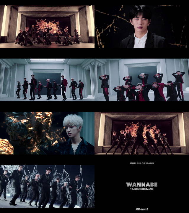 골든차일드가 그간의 풋풋하고 청량한 콘셉트가 아닌 절제된 섹시미와 성숙해진 매력으로 돌아왔다. /울림엔터 제공