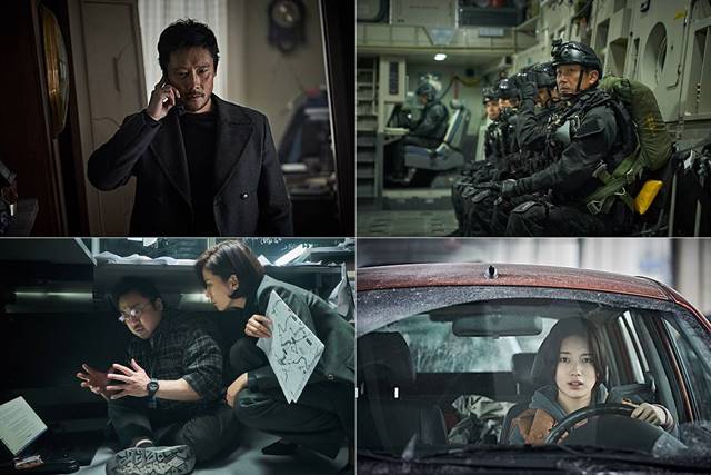 영화 백두산에는 이병헌, 하정우, 마동석, 전혜진, 배수지 등이 출연한다. /CJ엔터테인먼트 제공