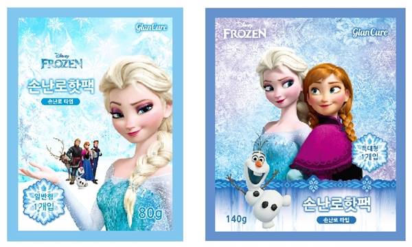 편의점 업계가 디즈니 애니메이션 겨울왕국2 관련 상품을 잇따라 내놓고 있다. /이마트24 제공