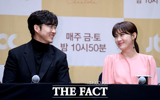 배우 윤계상과 하지원이 JTBC초콜릿에서 처음으로 호흡을 맞췄다. /이선화 기자