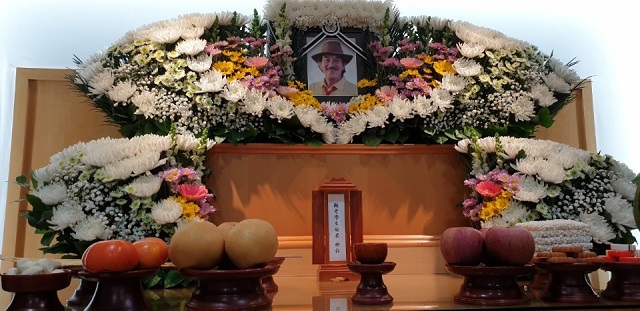 1일 고 정동권의 빈소가 서울 한남동 순천향병원 장례식장에 마련됐다. /이봉철 제공