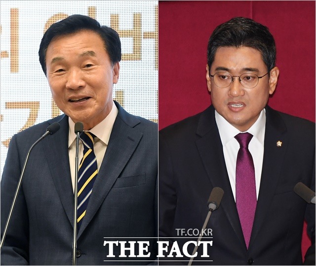 오신환 바른미래당 원내대표가 1일 당 윤리위원회의 1년간 당원권 정지 징계 결정에 수용 불가 입장을 밝히며 손학규 대표의 막장 정치에 환멸을 느낀다고 비판했다. /남용희·배정한 기자