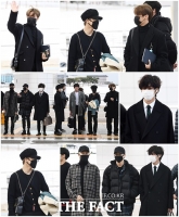 [TF사진관] 방탄소년단, '공항 떠들썩하게 만든 월드스타의 출국길'