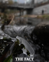 [TF포토] '도심 속 고드름'