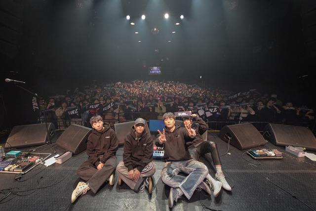 밴드 SURL은 최근 한국과 일본 그리고 태국에서 열린 아시아 최대 규모 페스티벌 무대까지 섭렵했다. /해피로봇레코드 제공