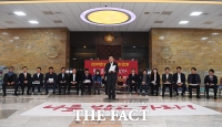 [TF포토] 본회의장 입구 가로막은 자유한국당