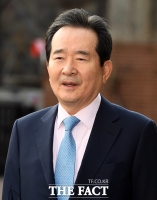 [TF포토] 정세균 후보자, '청문회 성실히 준비하겠다'