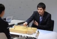 [TF포토] '은퇴 대국 펼치는 이세돌 9단'