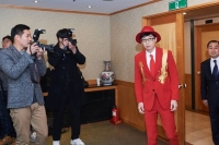  [TF현장] 유산슬만 몰랐던 기자회견…앙코르까지 부른 사연은?