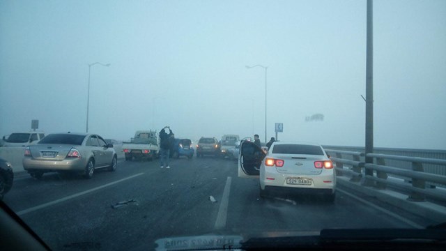 22일오전 제2자유로에서 블랙아잇로 인한 승용차 7중 추돌사고가 발생했다. 기사와 관계 없는 사진. /서울시 교통정보과