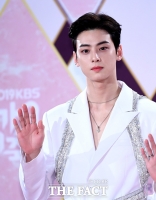 [TF포토] 차은우, '신이내린 얼굴'