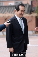 [TF포토] 출근하는 정세균 국무총리 후보자