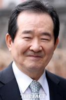 [TF포토] 정세균 국무총리 후보자, '웃으며 출근'