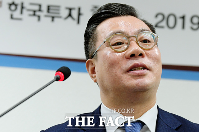 정일문 한국투자증권 사장이 2일 신년사를 통해 2020년은 새로운 10년을 향한 시작이다며 지속 성장 가능 시스템 구축·미래 변화에 대비해야 한다고 강조했다. /더팩트 DB