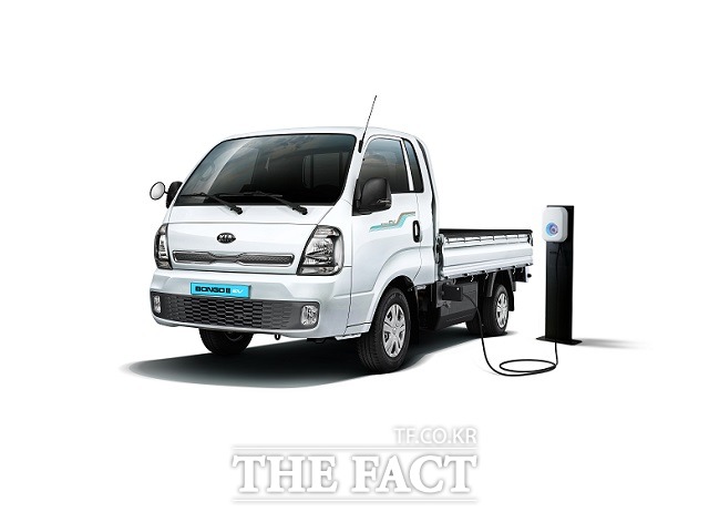 기아차가 최초 친환경 전기 트럭 봉고3 EV를 출시했다고 6일 밝혔다. /기아차 제공