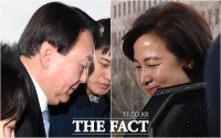[TF포토] '만남의 결과는?'…장관 취임후 첫 만남 가진 추미애-윤석열
