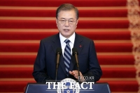  [TF초점] 美·이란 일촉즉발…文대통령, 평화 구상에 영향 받았나