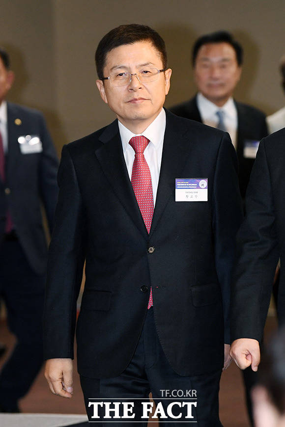 2020년도 교육계 신년교례회에 참석한 황교안 자유한국당 대표.