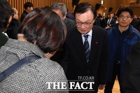 [TF포토] '시민사회단체 신년하례회 참석한 이해찬 대표'