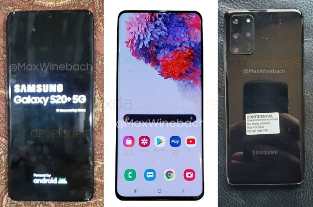 삼성전자가 다음 달 공개하는 스마트폰 갤럭시S 신제품의 실물로 추정되는 사진이 공개됐다. /XDA 디벨로퍼스