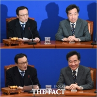 [TF사진관] 민주당 복귀한 이낙연… '표정에서 느껴지는 책임과 미래'