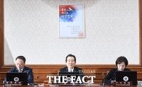 [TF포토] 첫 국무회의서 모두 발언하는 정세균 총리