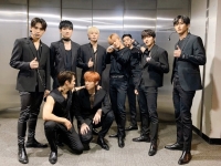  SF9, 음방 첫 1위에 눈물..못다한 9인 소감 전해