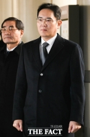 [TF포토] 파기환송심 4차 공판 출석하는 이재용