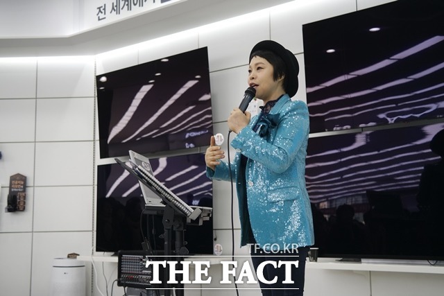 박미현 강사는 유산슬이 트로트를 어린 세대에 알린 공이 크다고 평가했다. /문병곤 기자