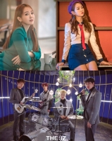  오정연, 아이즈 컴백 쇼케이스 MC 지원사격