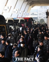 [TF포토] '귀성객으로 북적이는 고속버스터미널'