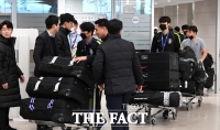 [TF포토] 귀국하는 U-23 축구대표팀