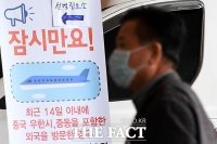 [TF포토] 우한 폐렴, '잠시만요!'