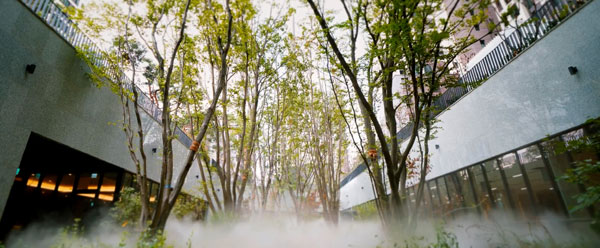 현대건설이 산업통상자원부 주최 2019 우수 디자인상에서 총 6개의 상을 받았다. 사진은 디에이치 아너힐즈의 헤리티지 가든 연하원의 모습. /현대건설 제공