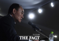 [TF포토] 향후 계획 발표하는 김학범 감독