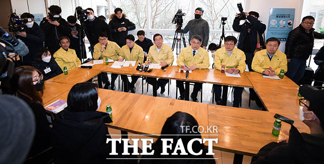 중국인 유학생들과 간담회 갖는 박원순 시장