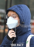 [TF포토] 마스크와 모자로 무장한 외국인
